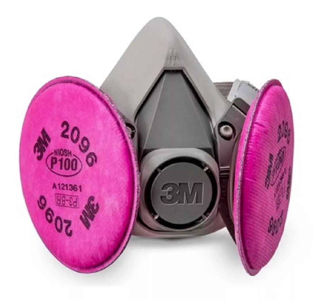 thumbnail image 2 of 3M 2096 P100 Respirator Filters – Acid Gas Relief, Particulate – 1 Pair (2 Filters), 54295 2 of 5