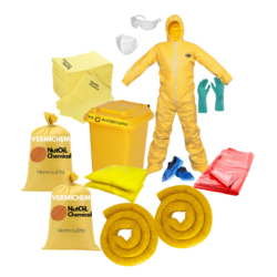 Kit Absorbente NutOIL para Derrames Químicos 50 Lts – Estático