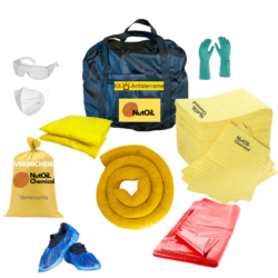 Kit Absorbente NutOIL para Derrames Químicos 35 Lts – Portátil