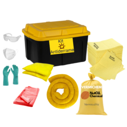 Kit Absorbente NutOIL para Derrames Químicos 35 Lts – Estático