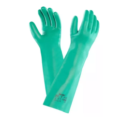 Guantes Ansell Solvex Liso 37-185 Riesgo Químico Alphatec