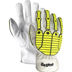 Guantes De Trabajo Getpro Tpr Cuero GETPRO Certificado