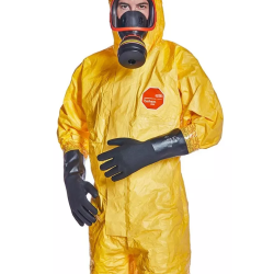 Buzo Protección Dupont Tychem 2000c Amarillo Riesgo Químico
