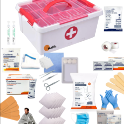 Botiquín De Baño Primeros Auxilios 25 Personas Plástico Abs