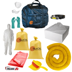 Kit Antiderrame Trabajos Eléctricos 35lts Portable Camioneta